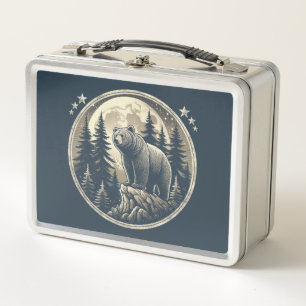 Lunch Box Ours sauvage classique/vintage