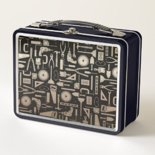 Lunch Box Outils d'atelier Black & Gold