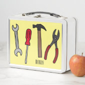 Lunch Box Outils de menuiserie illustration de dessin animé (En situation)