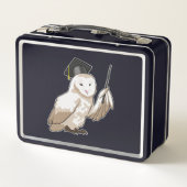 Lunch Box Owl as Teacher with Pointer (Dos)