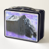 Lunch Box Owl Barn Shed (Devant)