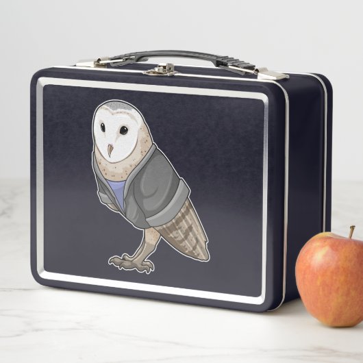 Lunch Box Owl comme secrétaire (En situation)