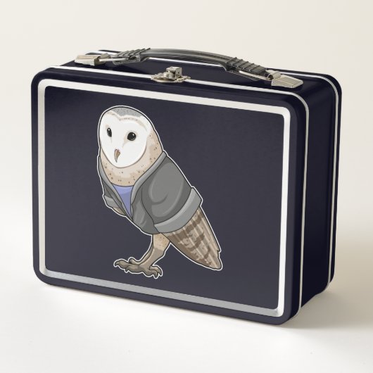 Lunch Box Owl comme secrétaire (Devant)