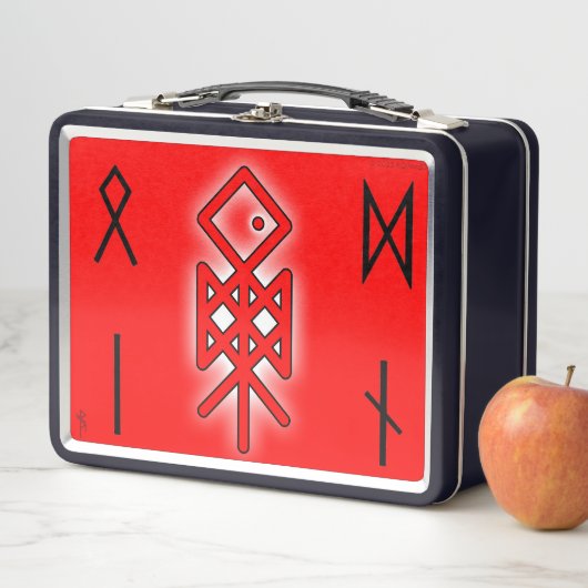 Lunch Box Oye of Odin Bindrune #RuneKids (En situation)
