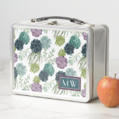 Lunch Box PA succulente de collection de bonheur d'usine du (En situation)