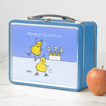 Paires mignonnes Figure Patinage Funny Pears Carto