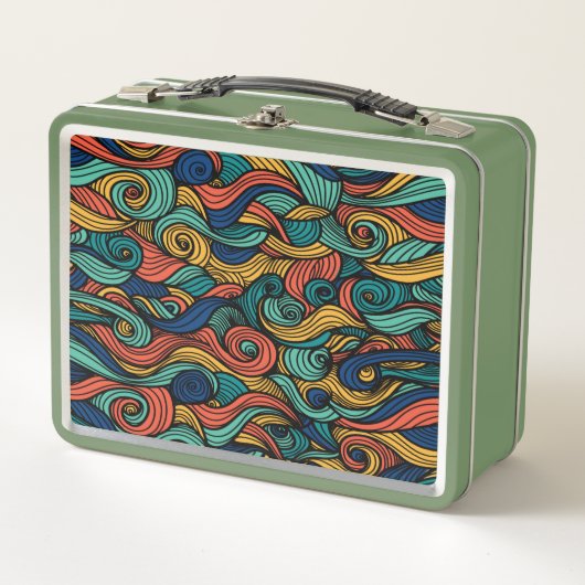 Lunch Box Paisley haché (Devant)