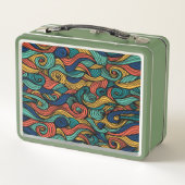 Lunch Box Paisley haché (Dos)