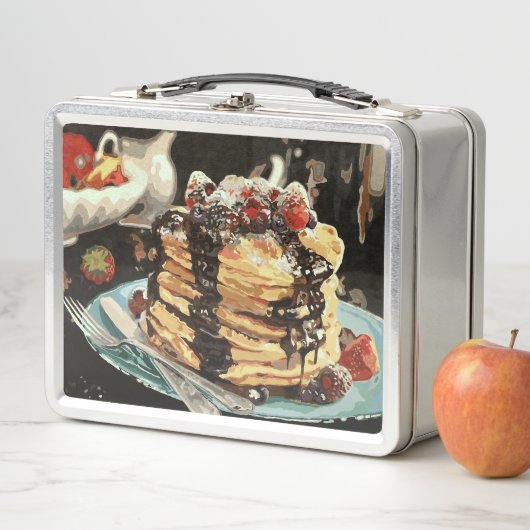 Lunch Box Pancakes to Go Lunbox (En situation)