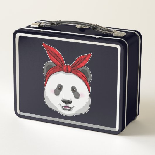 Lunch Box Panda avec Bandana (Dos)