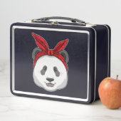 Lunch Box Panda avec Bandana (En situation)