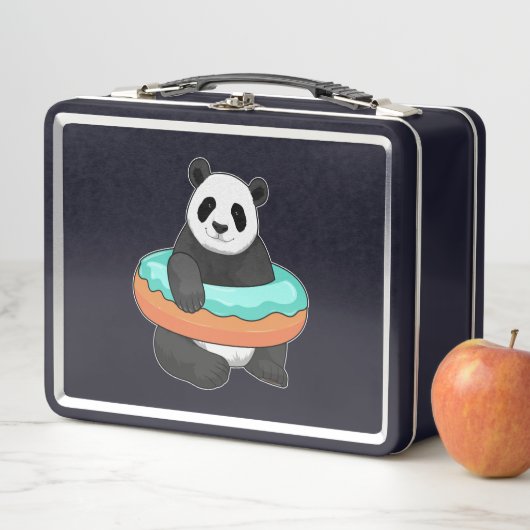 Lunch Box Panda avec Donut (En situation)