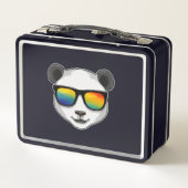 Lunch Box Panda avec lunettes de soleil (Dos)