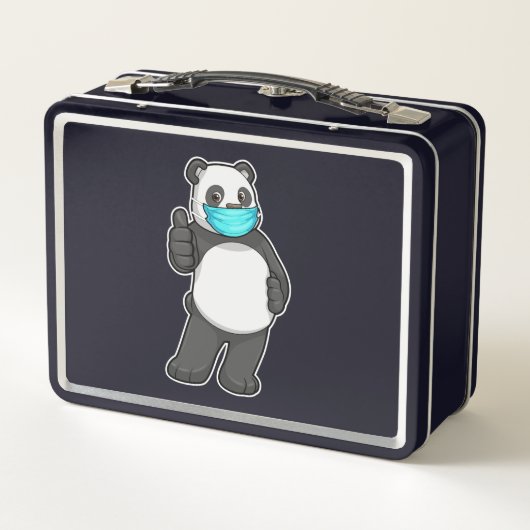 Lunch Box Panda avec masque visage (Dos)