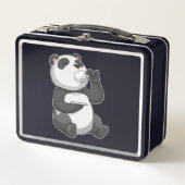 Lunch Box Panda avec Tea Cup (Devant)