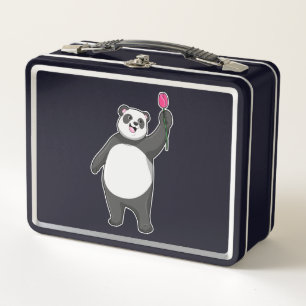Lunch Box Panda avec Tulipe