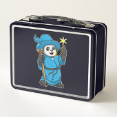Lunch Box Panda comme Assistant avec baguette magique (Dos)