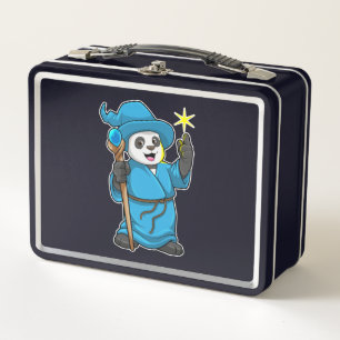 Lunch Box Panda comme Assistant avec baguette magique