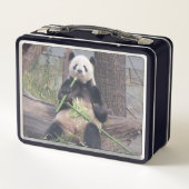 Lunch Box Panda Tian Tian Boîte à lunch en métal (Dos)