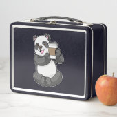 Lunch Box Panda with Coffee to go (En situation)