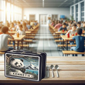 Lunch Box Panda's Mountain Vista : traitement au bambou