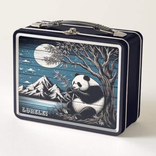 Lunch Box Panda's Quiet Nook : Satisfaction Bambou (Devant)