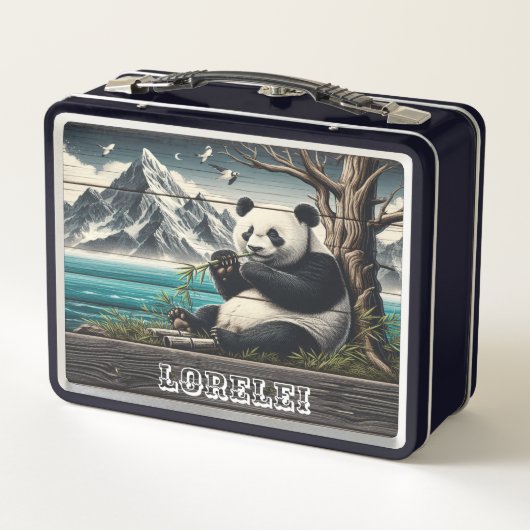 Lunch Box Panda's Secluded Nook : Bambou Plaisir (Dos)