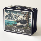 Lunch Box Panda's Secluded Nook : Bambou Plaisir (Devant)