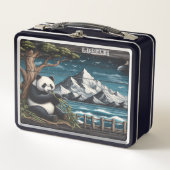 Lunch Box Panda's Wooded Nook : Snack Bambou (Devant)