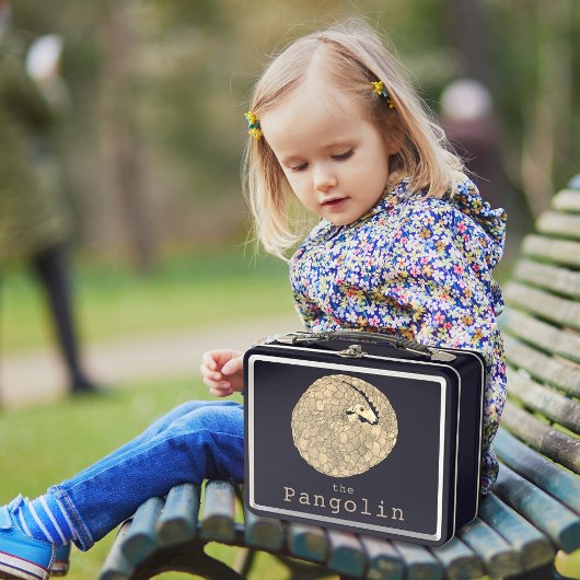 Lunch Box Pangolin Espèces en voie de disparition Animal Wil