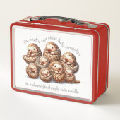 Lunch Box Pangolins adorables pour 8 Pangolins mignons (Dos)