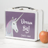 Lunch Box Panier-repas customisé par pourpre blanc de (En situation)