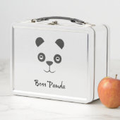 Lunch Box Panier-repas de bidon de panda de patron (En situation)