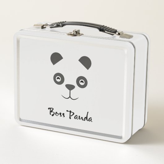 Lunch Box Panier-repas de bidon de panda de patron (Devant)