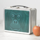 Lunch Box Panier-repas d'orang-outan de Forest Green (En situation)