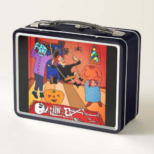 Lunch Box Panier-repas en métal de Halloween par le