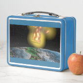 Lunch Box Panier-repas entrant de l'atmosphère de pizza (En situation)