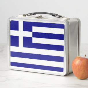 Lunch Box Panier-repas inoxydable en métal avec le drapeau