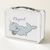 Lunch Box Panier-repas magique de Narwhals (Dos)
