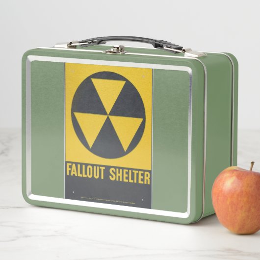 Lunch Box Panneau Abri de secours (En situation)