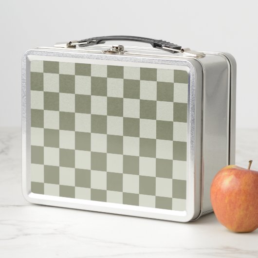 Lunch Box Panneau de configuration Sage Green (En situation)