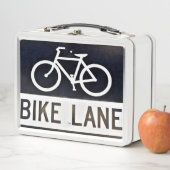 Lunch Box Panneau de voie cyclable (En situation)