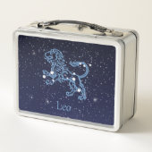 Lunch Box Panneau Léo Constellation et Zodiaque avec étoiles (Dos)