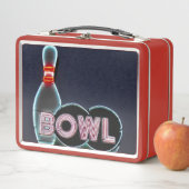Lunch Box Panneau néon Bowl et Bowl Pin (En situation)