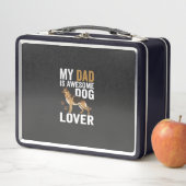 Lunch Box Papa amateur de chien est formidable (En situation)