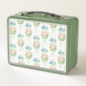 Lunch Box Papier peint baroque bouquet de fleurs (Dos)