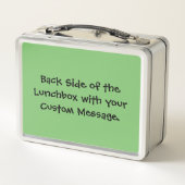 Lunch Box Papillon à menthe (Dos)