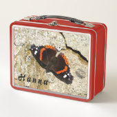 Lunch Box Papillon - Amiral rouge (Devant)