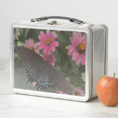 Lunch Box papillon bleu (En situation)