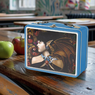 Lunch Box Papillon de Fantaisie Compagnon Dragon Elf Mystiqu